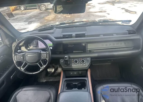 2020 Land Rover Defender 110 X z USA, uszkodzony, nr VIN SALEX7EU3L2032786